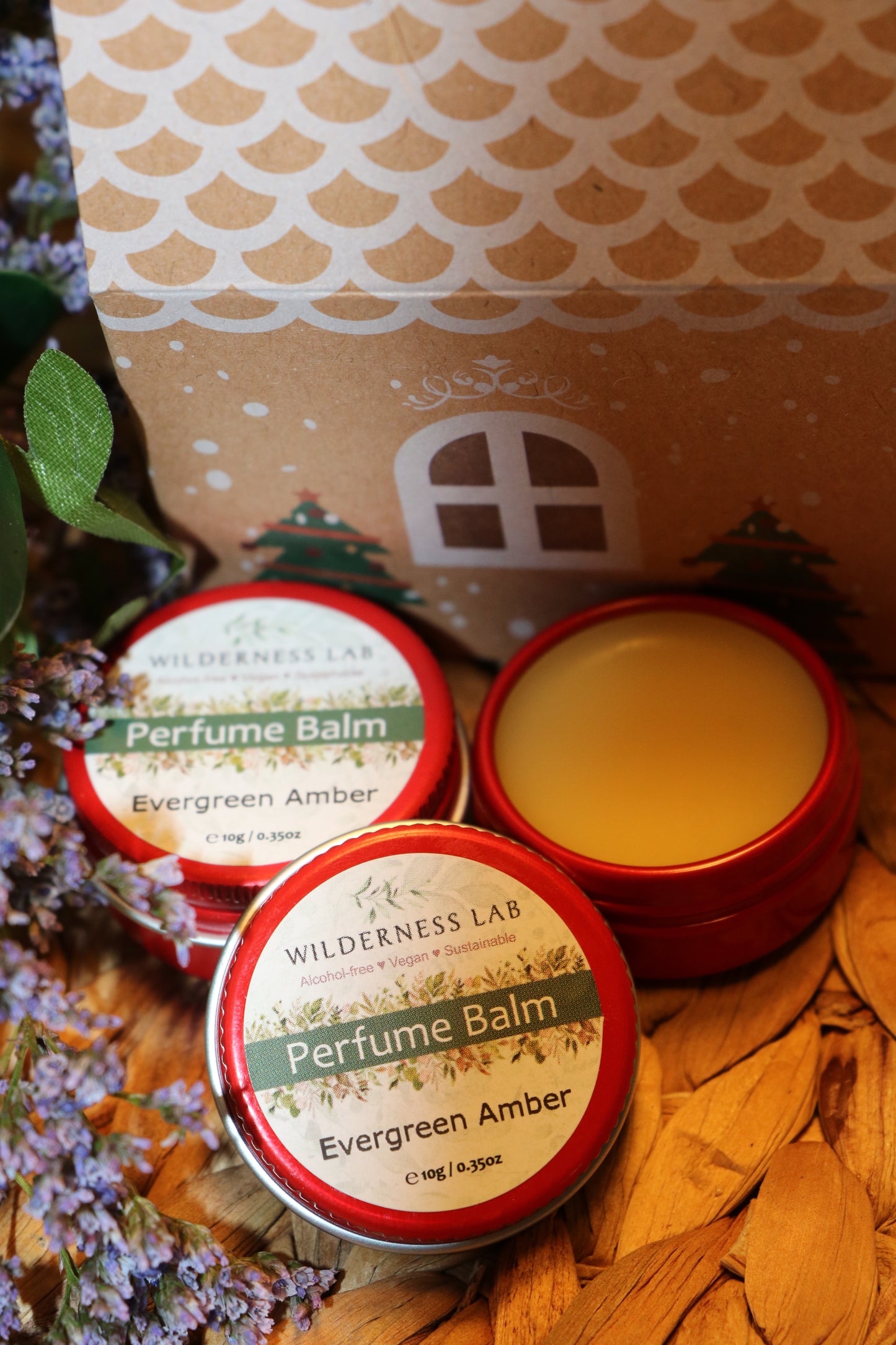 Evergreen Amber Perfume Balm- Limited Edition