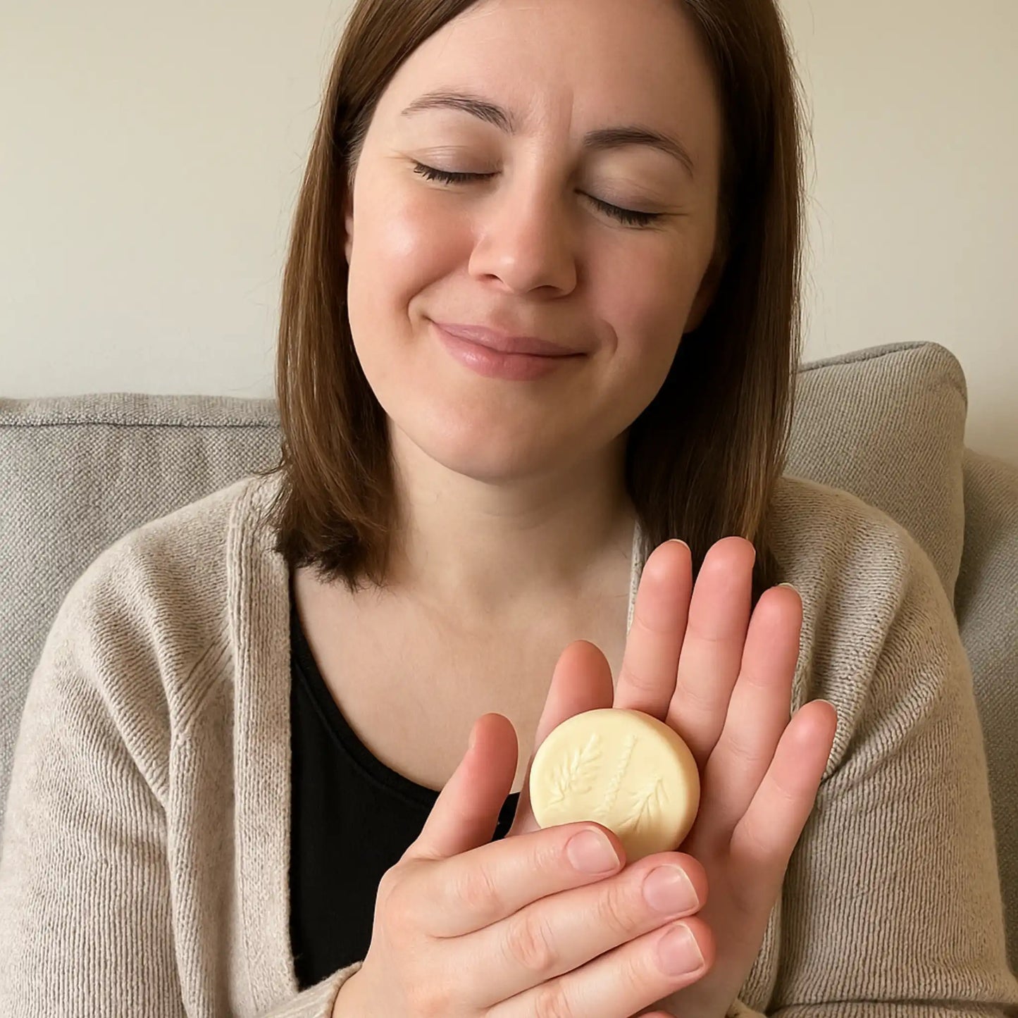 Tasmanian Gold solid vegan moisturising lotion bar - for hands and body
