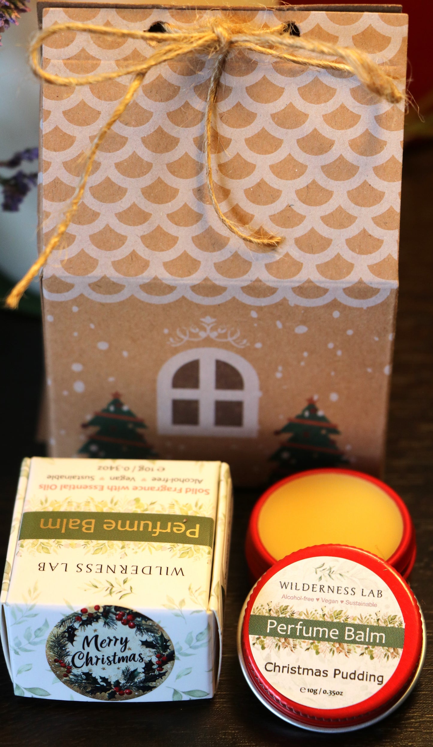 Christmas Pudding Perfume Balm- Limited Edition