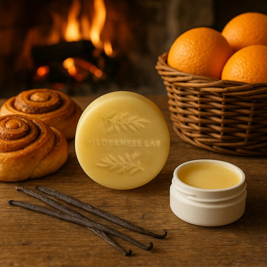 Country Cottage layering set - matching Solid Perfume Balm and Lotion Bar