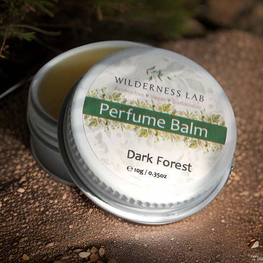 Dark Forest Solid Perfume - natural vegan perfume balm with essential oils