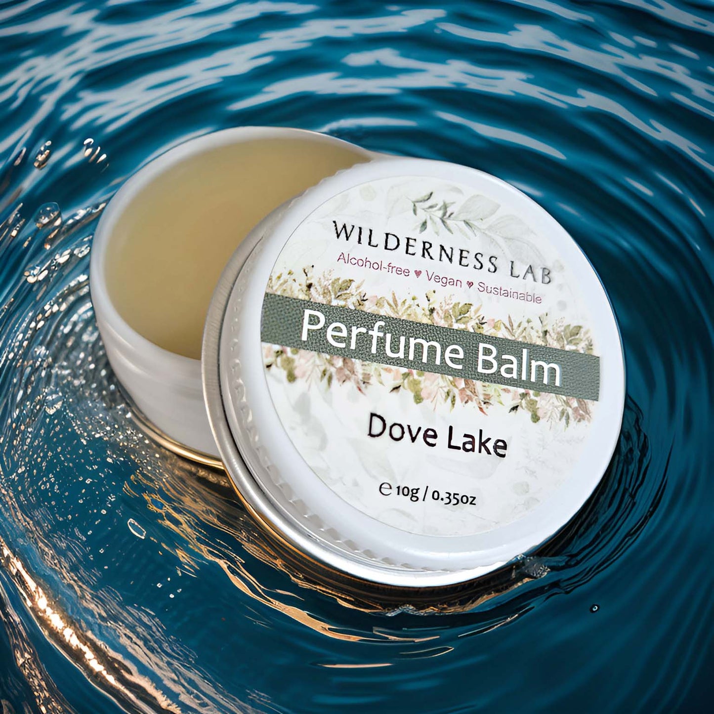 Dove Lake Solid Perfume - natural vegan perfume balm with essential oils