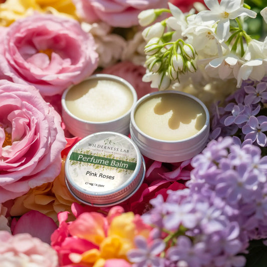 The Floral Collection - a curated set of natural Solid Perfume Balms