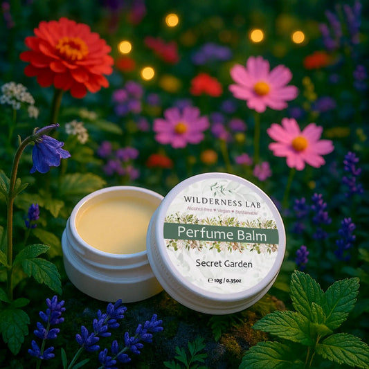 Secret Garden Solid Perfume - natural vegan perfume balm with essential oils