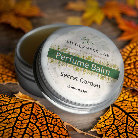 Secret Garden Solid Perfume - natural vegan perfume balm with essential oils