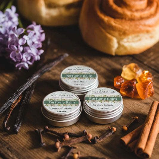 The Comforting Collection - a curated set of natural Solid Perfume Balms