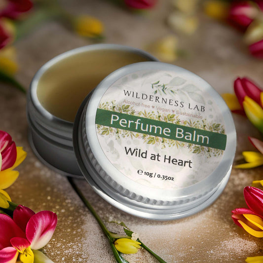 Wild at Heart Solid Perfume - natural vegan perfume balm with essential oils