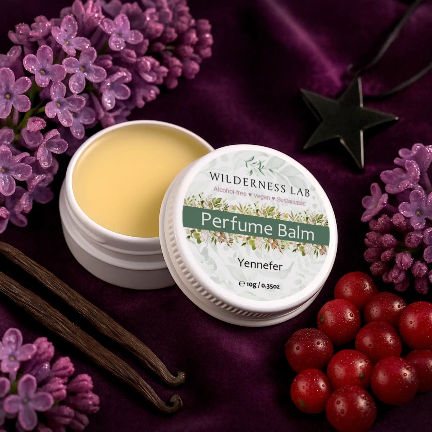 Yennefer Solid Perfume - natural vegan perfume balm with essential oils