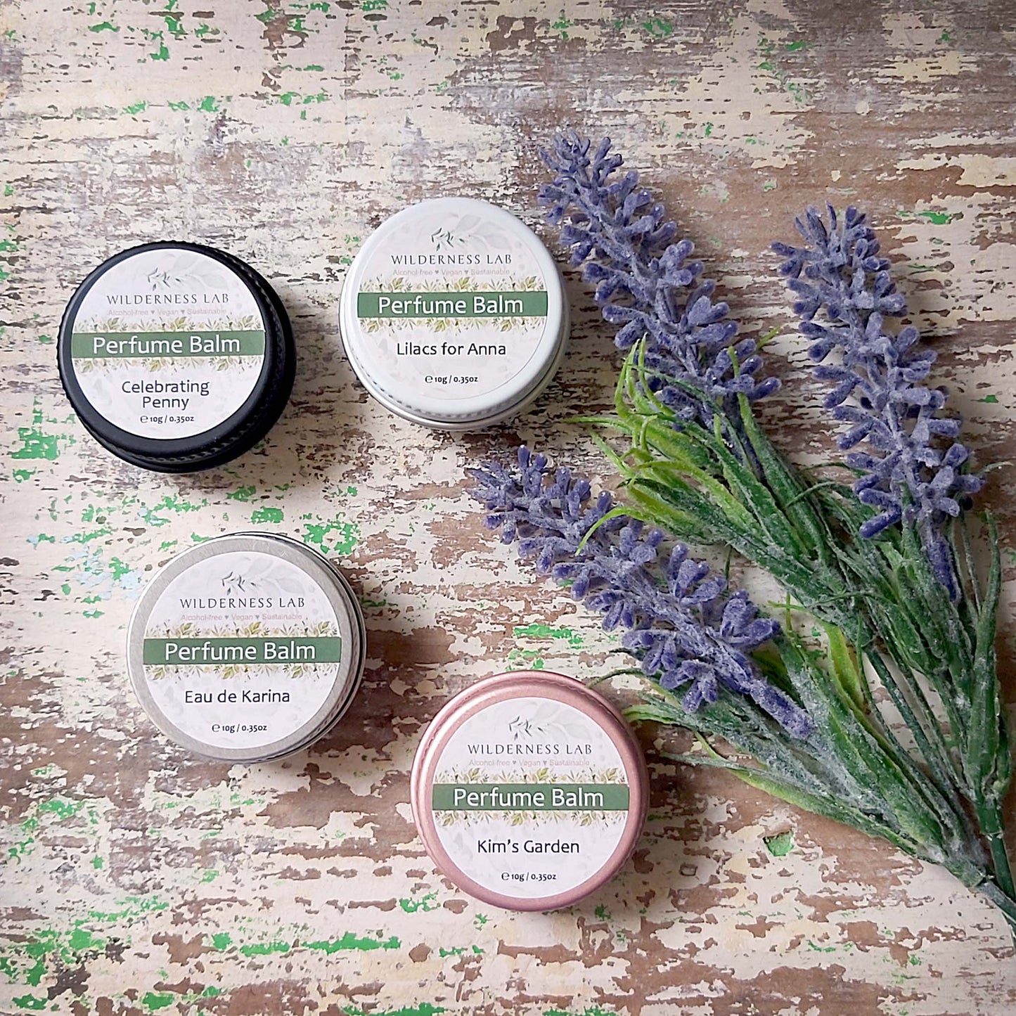 Bespoke Solid Perfume Balm - unique custom blended fragrance made to order