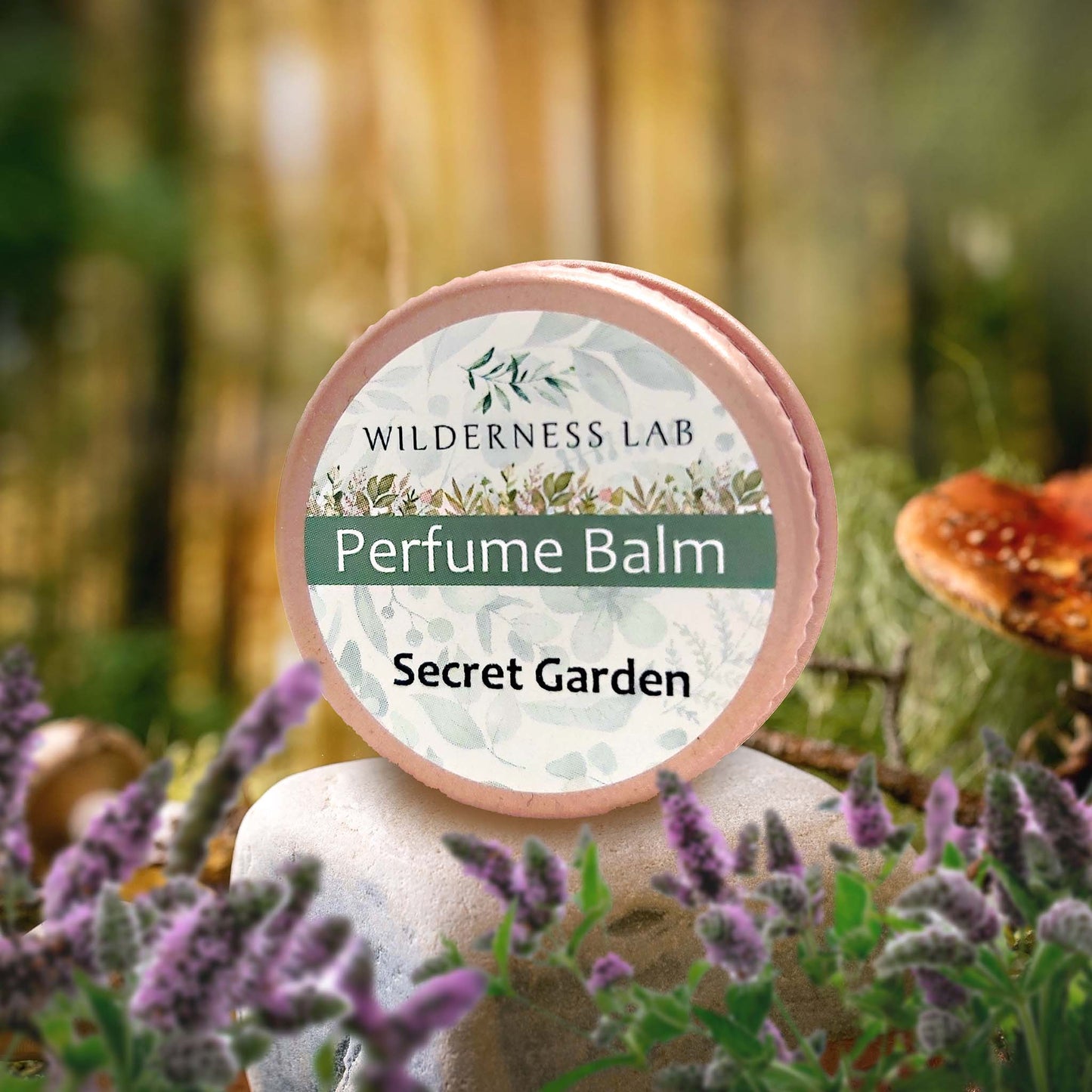 Secret Garden Solid Perfume - natural vegan perfume balm with essential oils