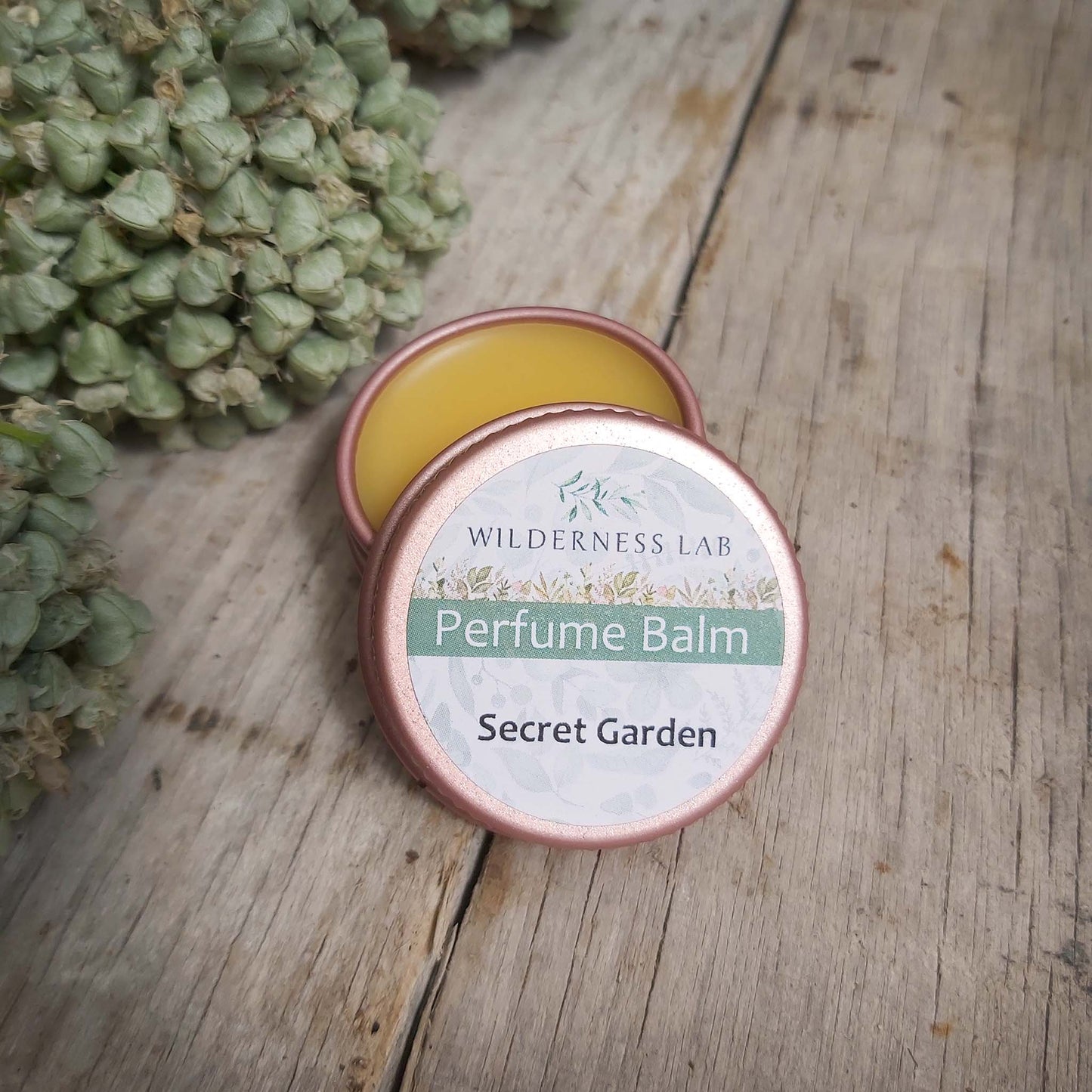 Secret Garden Solid Perfume - natural vegan perfume balm with essential oils