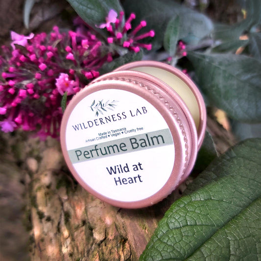 Wild at Heart Solid Perfume - natural vegan perfume balm with essential oils
